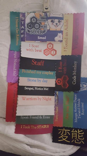 Badge Ribbon Ordering